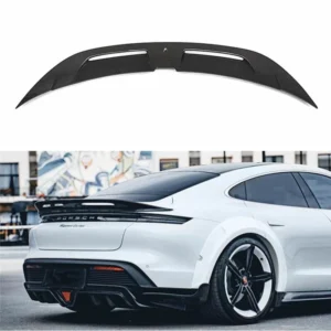 Spoiler z uhlíkových vláken pro Porsche Taycan 2019-2022 | Vysoce výkonný spoiler kufru zadního křídla