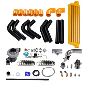 Universal Turbo t3 flange pipe bov adaptor wastegate turbocharger kits 350+HP Turbo kit
