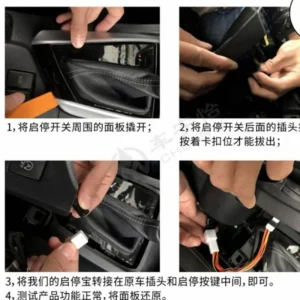 Car Switch For Toyota Camry Corolla Alphard RAV4 cross Automatic Stop Start Engine System Control Sensor Stop Canceller - - Racext 13