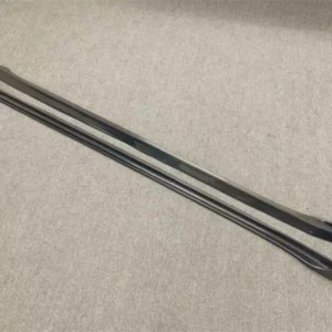 Per Tesla Model 3 2019 2020 2021 2022 2023 Kit minigonne laterali in fibra di carbonio REALE di alta qualità Spoiler per labbra - - Racext 7