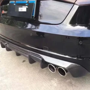 Per Audi A3 S Line S3 Sportback 2013-2016 Spoiler in vera fibra di carbonio di alta qualità - - Racext 10