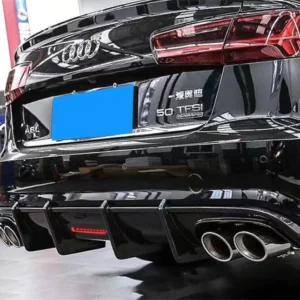 Spoiler in fibra di carbonio premium per Audi A6 S Line S6 C7.5 2015-2017 - - Racext 7
