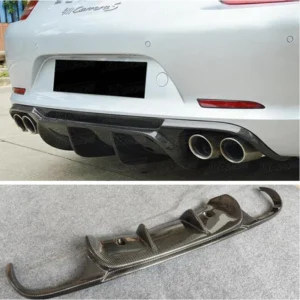 Per Porsche 911 991 2012 2013 2014 2015 Spoiler in vera fibra di carbonio di alta qualità