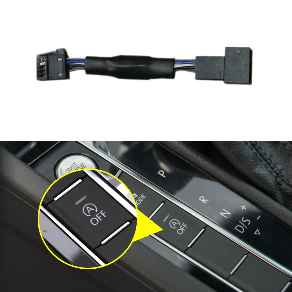 Câble Désactivateur Start-Stop Pour VW, Skoda (Caddy, T5, Super...) - 12V - Neuf