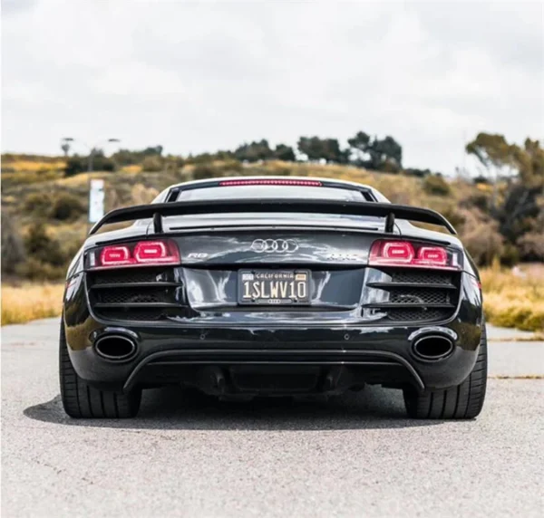 Spoiler in fibra di carbonio Audi R8 – Alettone posteriore di alta qualità per prestazioni e stile - - Racext 2