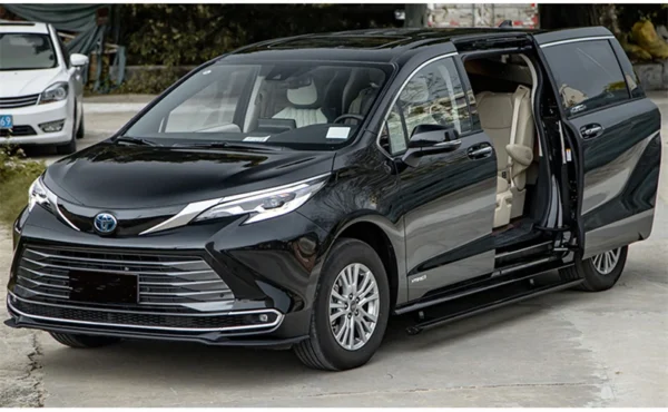 Inteligentní elektrický automatický spínač ovládání dveří Stupačka pro TOYOTA SIENNA 2021 2022 2023 Side Step Nerf Bar Pedály Bary - - Racext 4