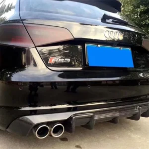 Per Audi A3 S Line S3 Sportback 2013-2016 Spoiler in vera fibra di carbonio di alta qualità - - Racext 12