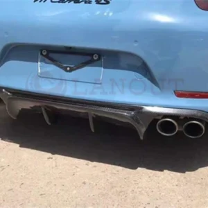 Per Porsche 911 991 2012 2013 2014 2015 Spoiler in vera fibra di carbonio di alta qualità - - Racext 12