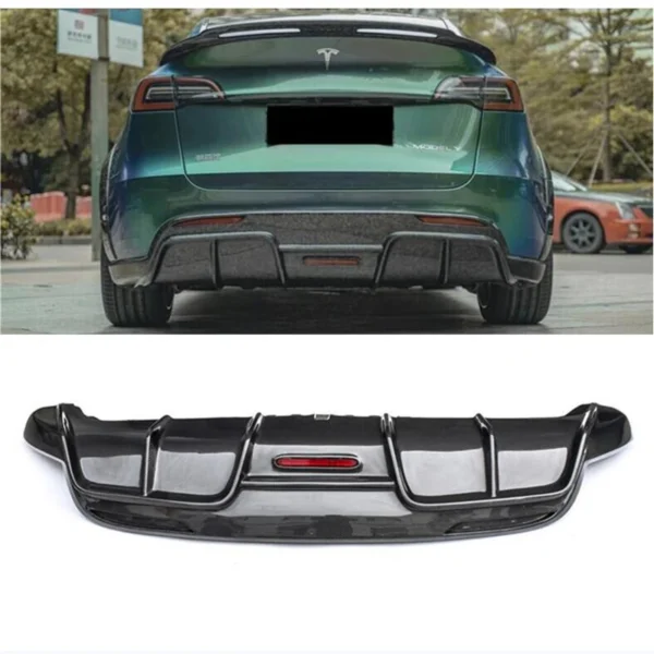 REAL Carbon Fiber Spoiler pro Tesla Model Y 2020-2023