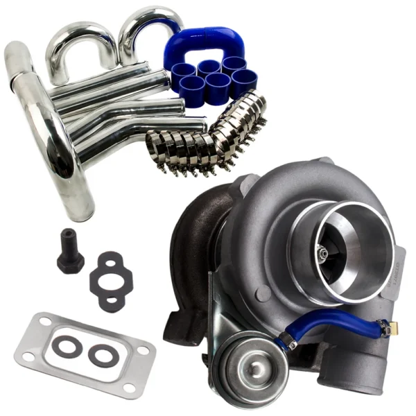 Univerzální T25 T28 GT2871 Turbo +3" 76mm potrubní sady mezichladičů – vysoce výkonný turbo upgrade pro motory 1.8 l-3.0 l