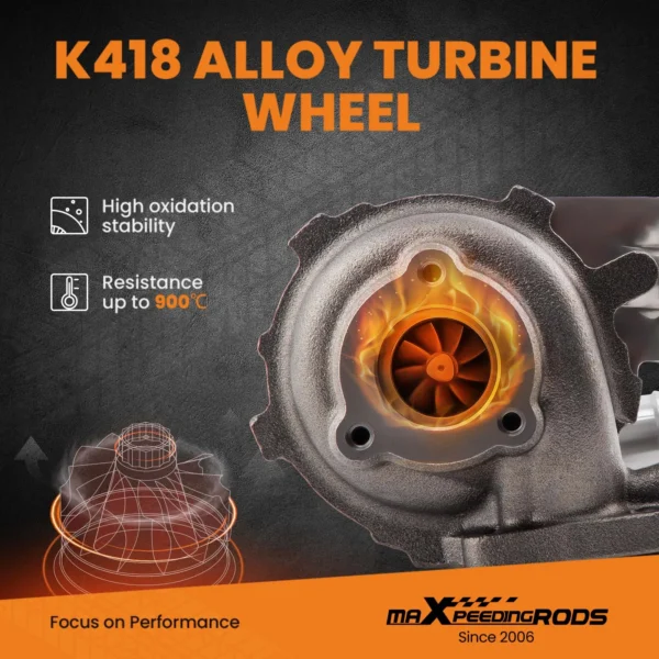 Turbo Turbolader per Kia Magentis 2.0 CRDi 140HP - 103Kw 2005- 757886-5003S - - Racext 2