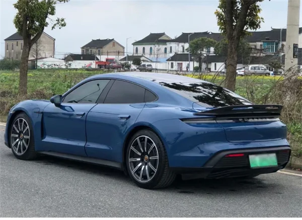 Spoiler z uhlíkových vláken pro Porsche Taycan 2019-2022 | Vysoce výkonný spoiler kufru zadního křídla - - Racext 4