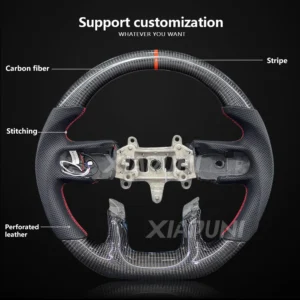 100% Carbon Fiber Steering Wheel For RAM 2018-2022 Customize Racing Wheel 10 - Racext 100% Carbon Fiber Steering Wheel For RAM 2018-2022 Customize Racing Wheel - - Racext 9