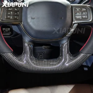 100% Carbon Fiber Steering Wheel For RAM 2018-2022 Customize Racing Wheel 14 - Racext 100% Carbon Fiber Steering Wheel For RAM 2018-2022 Customize Racing Wheel - - Racext 13