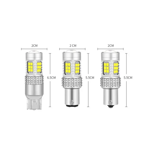 2Pcs For Mazda CX-7 CX7 2007 2008 2009 2010 2011 2012 2013 2014 LED Backup Reversing light Bulb Canbus No Error - - Racext 3