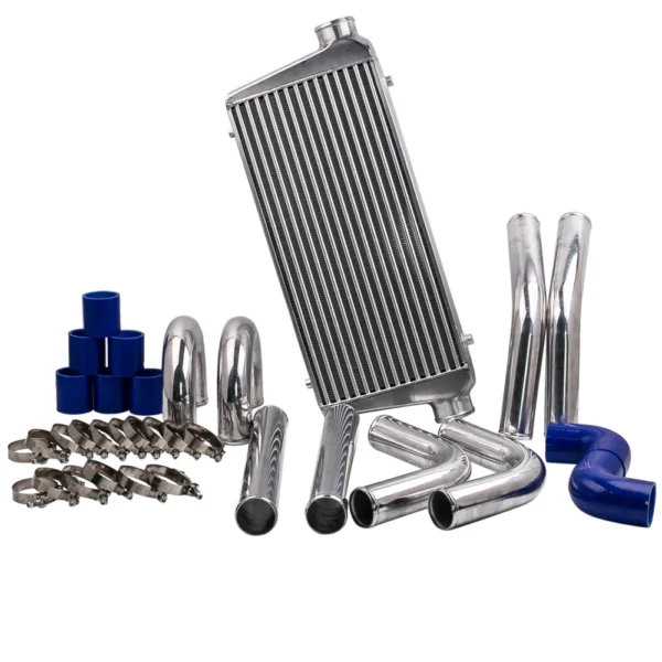 600x300x76 2.5" Intercooler Pipe ALLOY UNIVERSAL TURBO HARD PIPE 3" Thickness - - Racext 2