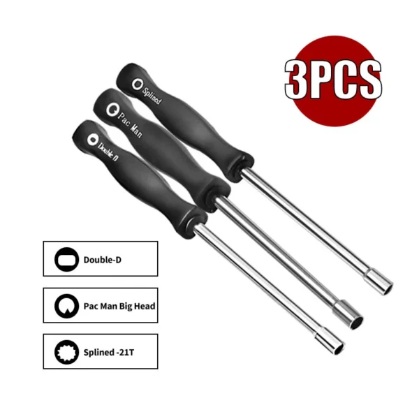Professional 3/5/8pcs/10pcs Tune up Carburetor Adjusting Screwdriver Tool Kit Single D Hexagon Hex Socket Kit Set - - Racext 3