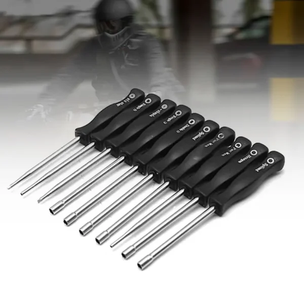 Professional 3/5/8pcs/10pcs Tune up Carburetor Adjusting Screwdriver Tool Kit Single D Hexagon Hex Socket Kit Set - - Racext 2