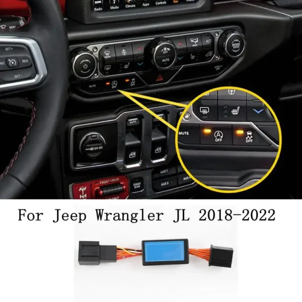 Engine start stop override module For Jeep Wrangler JL 2018 2019 2020 2021 2022 - - Racext 2