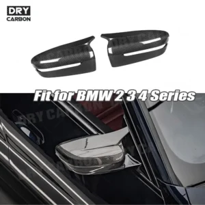 Car Accessories for BMW 2 3 4 Series G42 G20 G22 G23 G26 2020+ Carbon Fiber Side Rearview Mirror Cap Wing Mirror Cover