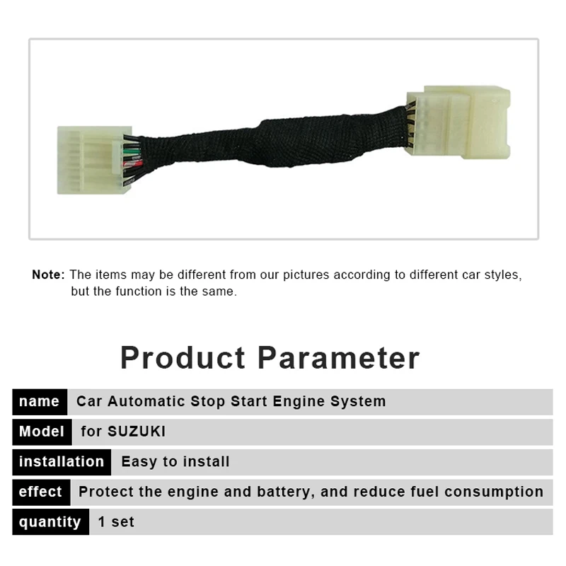 Car-Automatic-Stop-Start-Engine-System-Off-Device-Control-Sensor-For-SUZUKI-Vitara-LY-2015-2021.jpg Engine start stop override module For SUZUKI Vitara LY 2015-2021 Stop Canceller Eliminator - - Racext 5