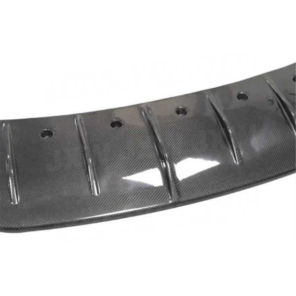 Carbon Fiber Rear Bumper Lip Diffuser Splitters Spoiler for Bentley Continental GT W12 2015-2021 Rear Diffuser - - Racext 4