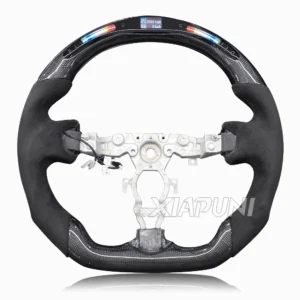Carbon Fiber Steering Wheel Fit For Nissan 370Z Sylphy Infiniti FX50 QX70 FX37 FX35 Alcantara LED Shift Customized Sport Wheel - - Racext 9