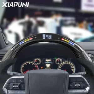 Elite Carbon Command: LED-Integrated Racing Wheel for Toyota Land Cruiser LC300 2022 - - Racext 11