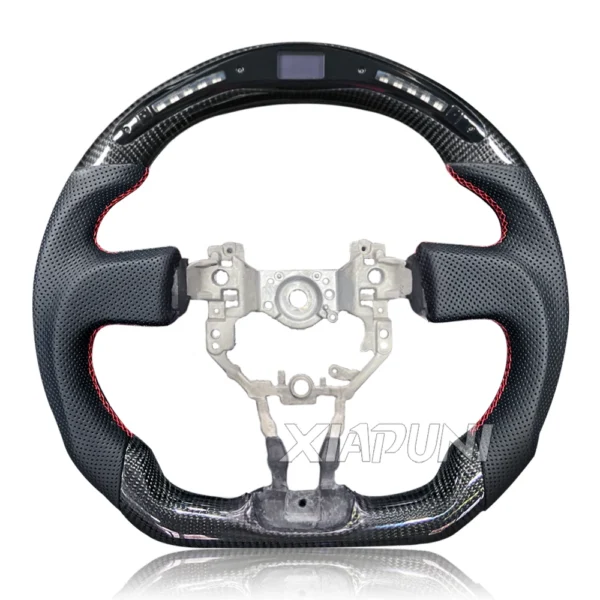100% Carbon Fiber LED Customized Racing Steering Wheel for Toyota 86 BRZ (2012-2015) - - Racext 2