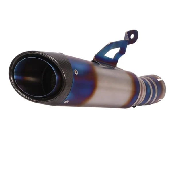 For BMW S1000RR 2019-2023 S1000R 2021-2023 Complete Exhaust System Header Mid Link Pipe 60mm Muffler Escape No DB Killer Tips - - Racext 4
