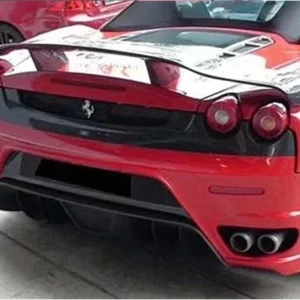 For Ferrari 430 High Quality Real Carbon Fiber Spoiler REAR WING TRUNK LIP SPOILERS GT-Style - - Racext 11