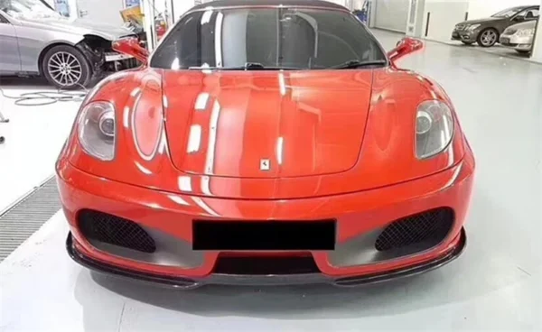 For Ferrari 430 REAL Carbon Fiber Front Lip Splitters Rear Diffuser Bumper Kit Spoiler High Quality Accessories - - Racext 3