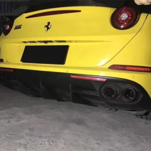 For Ferrari California T 2015-No REAL Carbon Fiber Rear Diffuser Bumper Kit Spoiler Lip Splitters High Quality Car Accessories - - Racext 13