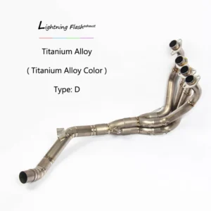 Per Kawasaki Z900 Ninja 900 2017-2022 51MM Slip-on Sistema di scarico Header Mid Link Pipe Lega di titanio Tubo in acciaio inossidabile - - Racext 13