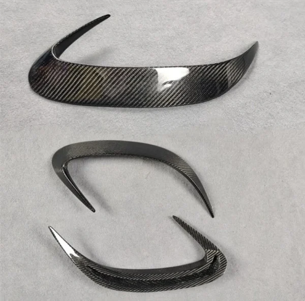 For Mercedes Benz AMG GT50 GT53 GT63 GT63S 2019-2023 REAL Carbon Fiber Rear Diffuser Bumper Air Outlet Spoiler Lip Splitters - - Racext 2