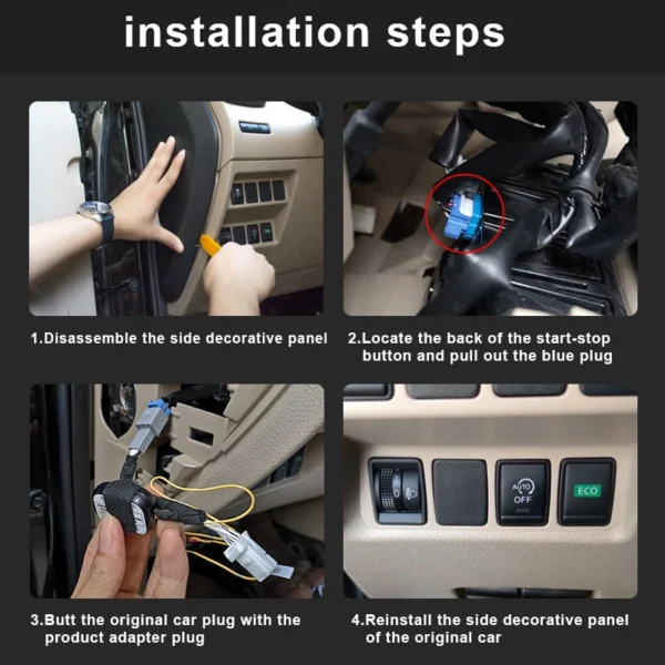 Engine start stop override module For Nissan X-TRAIL XTRAIL T32 2014-2021 Car Auto Stop Canceller Automatic Stop Start Engine System Eliminator Device Accessories - - Racext 5