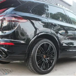 For Porsche Cayenne 958 2015 2016 2017 Real Carbon Fiber Rear Diffuser Lip Spoiler High Quality Bumper Kit Splitter 16 - Racext For Porsche Cayenne 958 2015 2016 2017 Real Carbon Fiber Rear Diffuser Lip Spoiler High Quality Bumper Kit Splitter - - Racext 15