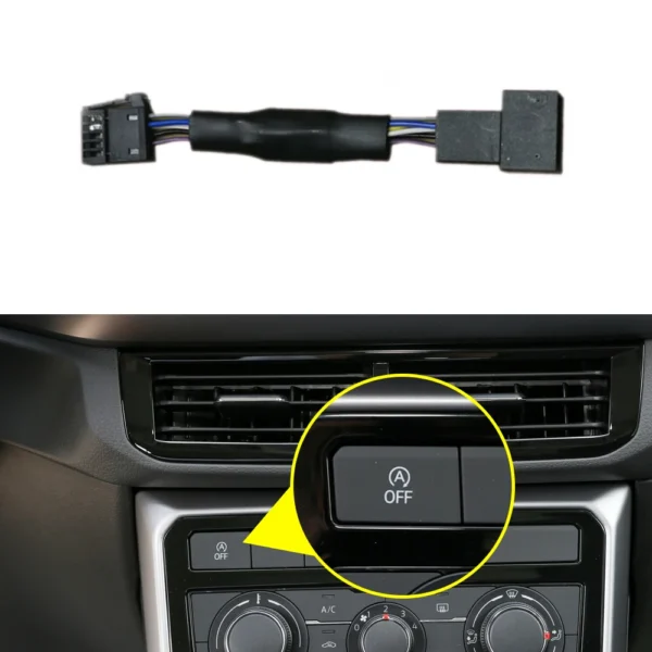 Engine start stop override module For VW Volkswagen T-Cross C11 2018-2022 Car Auto Stop Canceller Automatic Stop Start Engine Eliminator Device Disable Plug Cable - - Racext 2