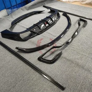 High Quality Real Carbon Fiber Front Lip Rear Diffuser Side Skirt Kit Spoiler Refits For Maserati Giboli 2013 2014 2015 2016 - - Racext 7