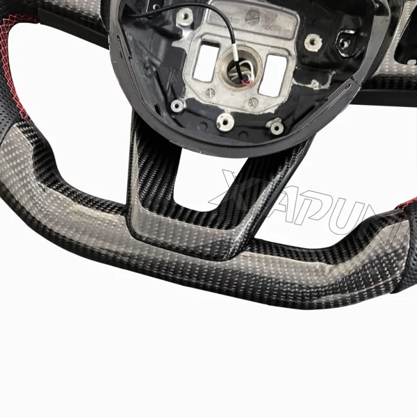 LED Steering Wheel For Benz Mercedes AMG CLA GLC GLB GLS GLE C63 E63 W203 W212 W205 W204 W213 2009-2017 Carbon Fiber Wheel - - Racext 3