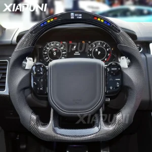 LED Steering Wheel For LAND ROVER Discovery 2019-2022/Range Rover Velar 2017- 2020/Range Rover 2014-2020 Customize Racing Wheel