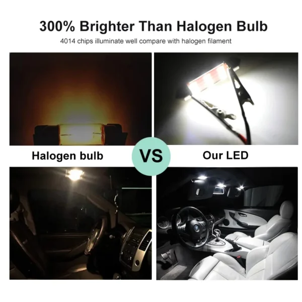 Led Interior Light Kit For Volvo XC60 2009-2015 2016 2017 LED Dome Map License Plate Light Canbus - - Racext 4