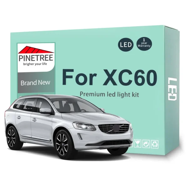 Led Interior Light Kit For Volvo XC60 2009-2015 2016 2017 LED Dome Map License Plate Light Canbus - - Racext 1