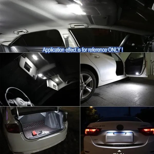 Led Interior Light Kit For Volvo XC60 2009-2015 2016 2017 LED Dome Map License Plate Light Canbus - - Racext 6