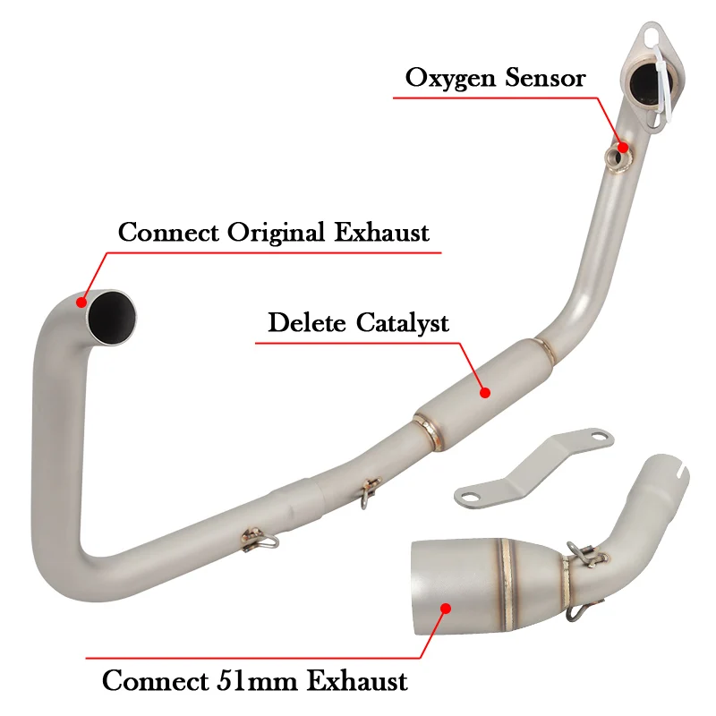 Plug-And-Play-For-Benelli-TNT125-TNT135-2017-2022-Motorcycle-Full-Exhaust-System-Front-Mid-Middle.jpg Plug And Play For Benelli TNT125 TNT135 2017 - 2022 Motorcycle Full Exhaust System Front Mid Middle Link Pipe Modify Escpae Moto - - Racext 2