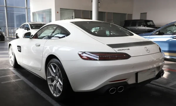 Real Carbon Fiber Spoiler For Mercedes Benz AMG GT GTS GTC C190 2015-2023 High Quality Rear Wing Trunk Lip Refits Spilers - - Racext 6