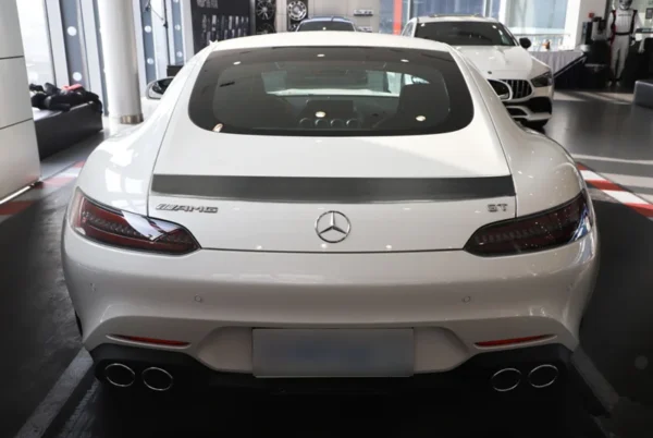 Real Carbon Fiber Spoiler For Mercedes Benz AMG GT GTS GTC C190 2015-2023 High Quality Rear Wing Trunk Lip Refits Spilers - - Racext 5