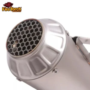 Slip On For BMW S1000RR 2019 2020 2021 2022 60MM Motorcycle Exhaust Escape System Modified With Mid Pipe GP Muffler Silencer - - Racext 11