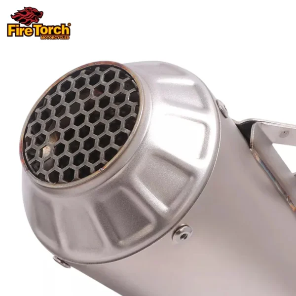 Slip On For BMW S1000RR 2019 2020 2021 2022 60MM Motorcycle Exhaust Escape System Modified With Mid Pipe GP Muffler Silencer - - Racext 4