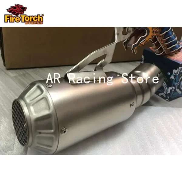 Slip On For BMW S1000RR 2019 2020 2021 2022 60MM Motorcycle Exhaust Escape System Modified With Mid Pipe GP Muffler Silencer - - Racext 3